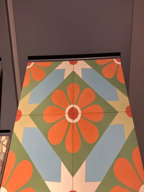 Zementfliesen: Materialbeispiel aus unserer Auswahl