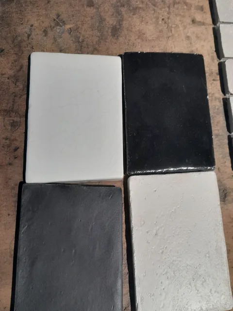 Handgeformte Fliesen: Materialbeispiel aus unserer Auswahl